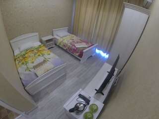 Отель Инжу Алаколь Qabanbay Стандартный двухместный номер с 2 отдельными кроватями и видом на сад-3